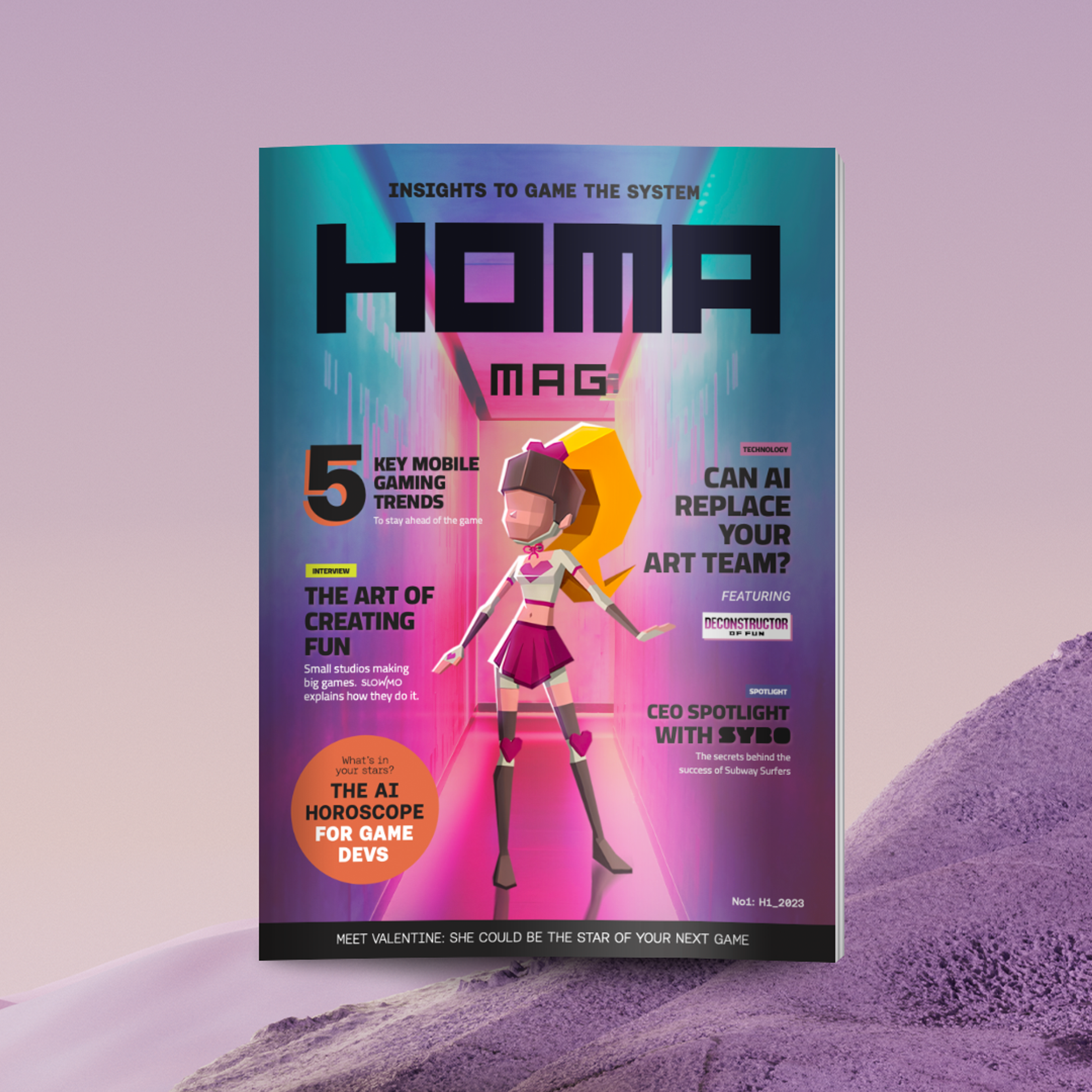 Homa Mag - the ultimate guide for mobile game development